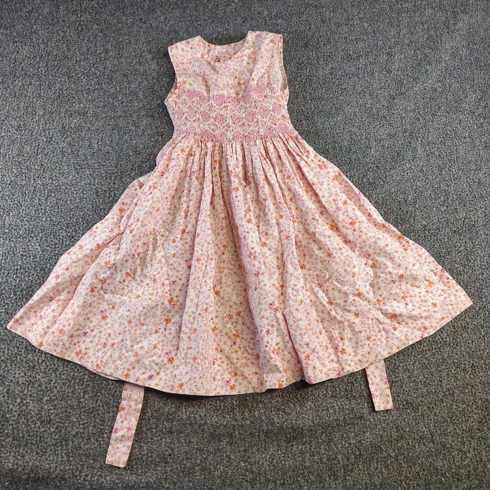 Vintage just friends smocked dress sz‎ 3